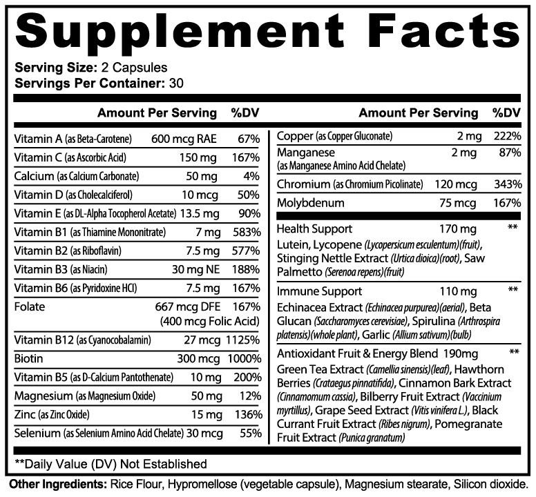 DRIFT COMPLETE MULTIVITAMIN
