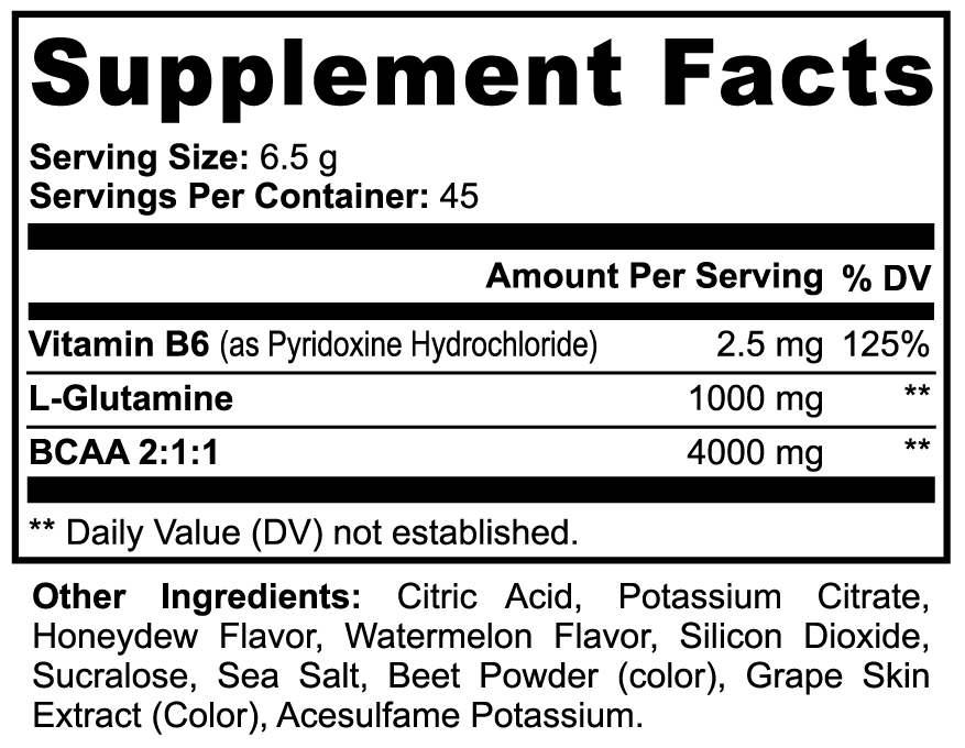 DRIFT BCAA (Honeydew Melon)