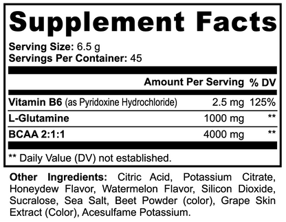 DRIFT BCAA (Honeydew Melon)