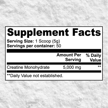 CREATINE MONOHYDRATE