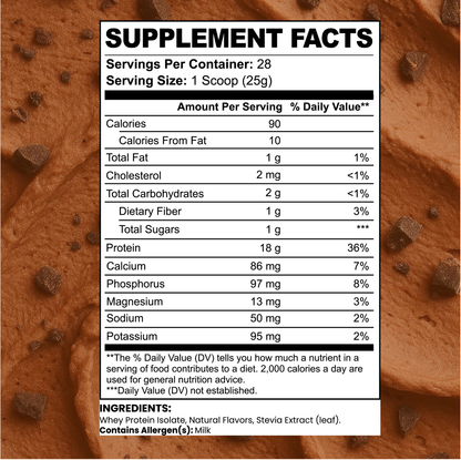 WHEY ISOLATE (Chocolate)